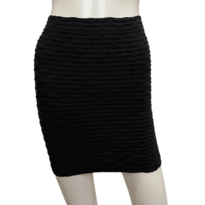 Feathers Textured Skirt (Size S/M)
