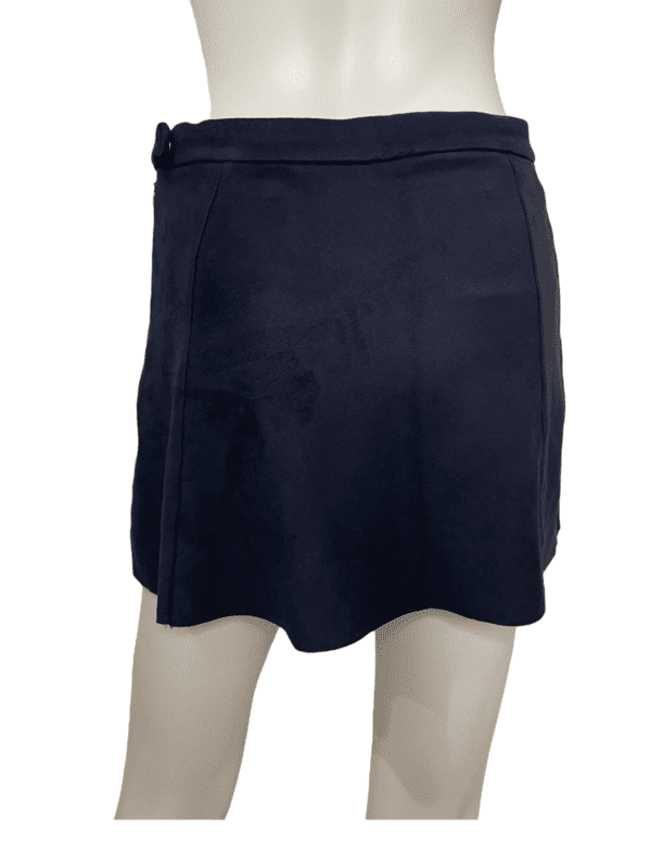 H&M Front Wrap Mini Skirt (Size 4) - Image 2