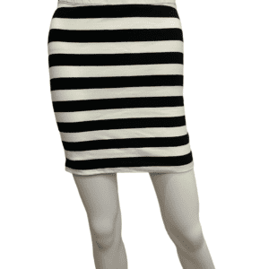 H&M Basic Striped Bodycon Skirt (Size S)