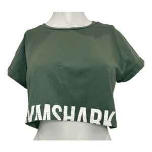 Gym Shark Fraction Crop Top (Size M)