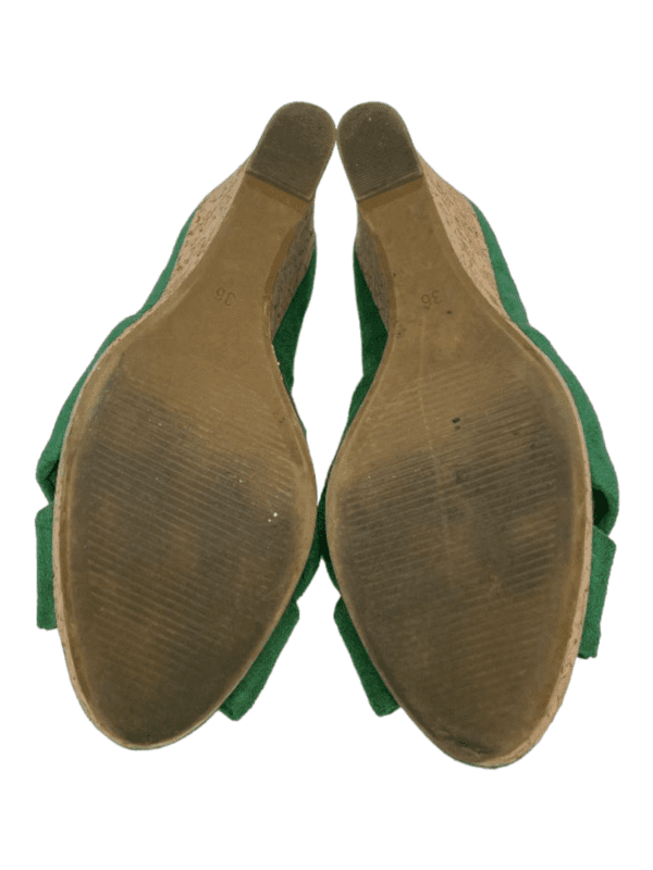 H&M Peep Toe Wedge Sandals (Size 5) - Image 5