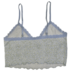 H&M Floral Lace-trimmed Cami Top (Size XL) - Image 2
