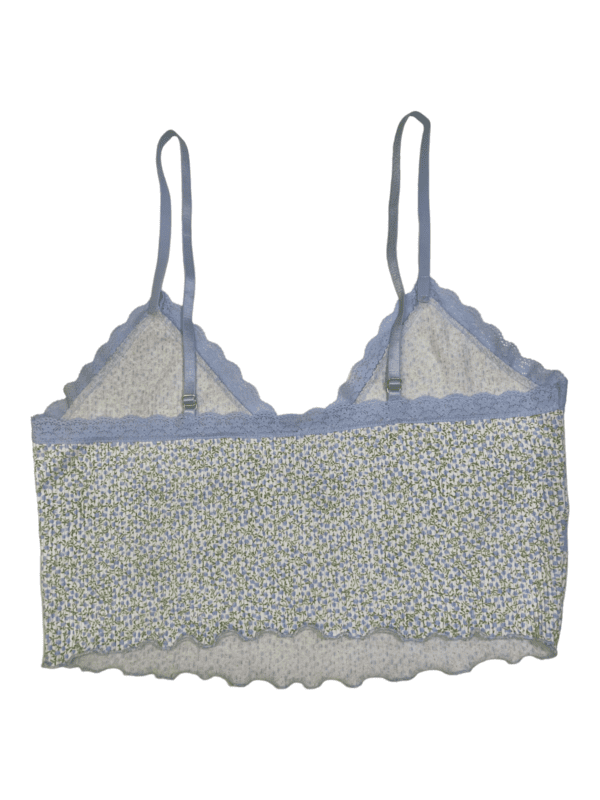 H&M Floral Lace-trimmed Cami Top (Size XL) - Image 2