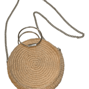 H&M Round Straw Shoulder Bag