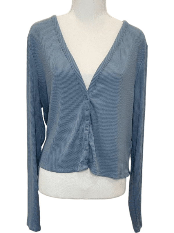 H&M Ribbed Cardigan (Size XL)