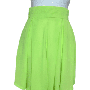 Sheer Neon Green Skirt (Size S)