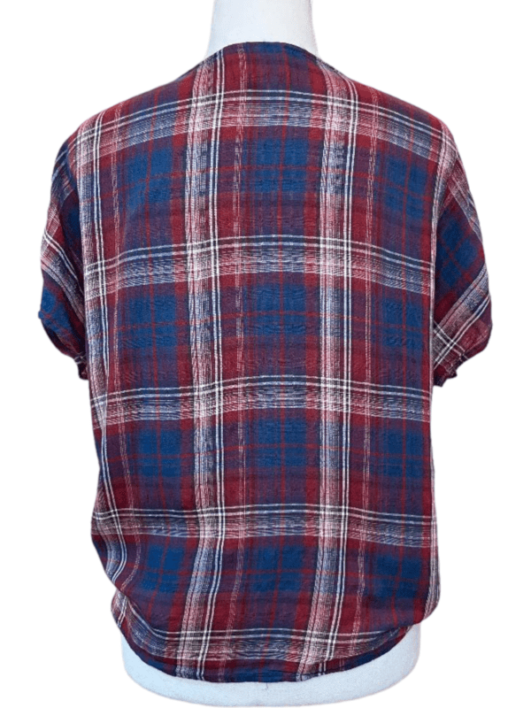 Universal Thread Plaid Short Sleeve (Size S) - Image 2