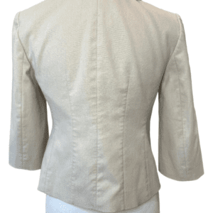 Ann Taylor Beige Blazer (Size 0P) - Image 2