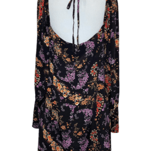 Forever 21 Floral Mini Dress (Size L) - Image 2