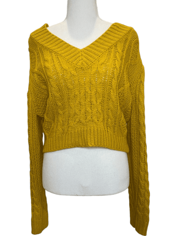 Balboa Knit Crop Sweater (Size S/M)