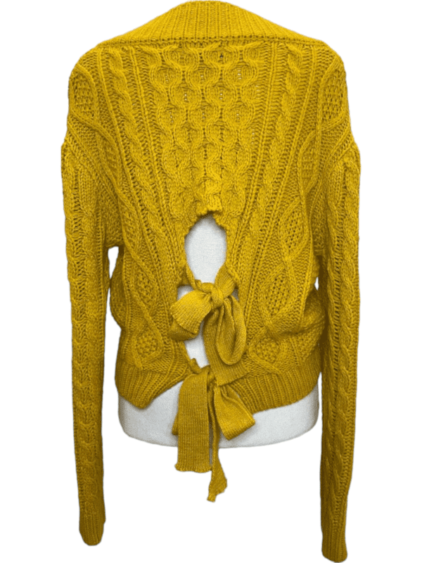 Balboa Knit Crop Sweater (Size S/M) - Image 2