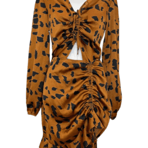 C+D+M Ruched Mini Dress (Size M)