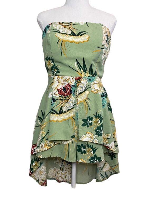 Blithe L.A. Floral High Low Romper (Size M)