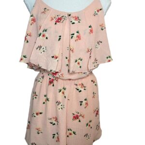 E&M Floral Flounce Romper (Size S)