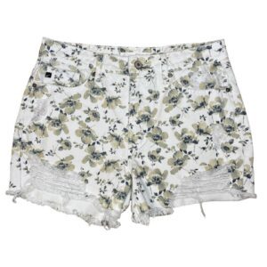 KanCan Paisley Ultra High Rise Shorts (Size L)