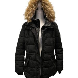 Guess Faux Fur Puffer Jacket (Size M)