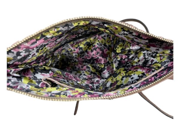 Nude Folded Woven Clutch - Image 4