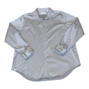 Calvin Klein Slim Fit Button-Up Shirt (Size 34/35)
