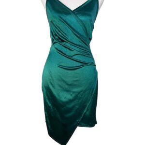 Luxxel Green Wrap Dress (Size M)